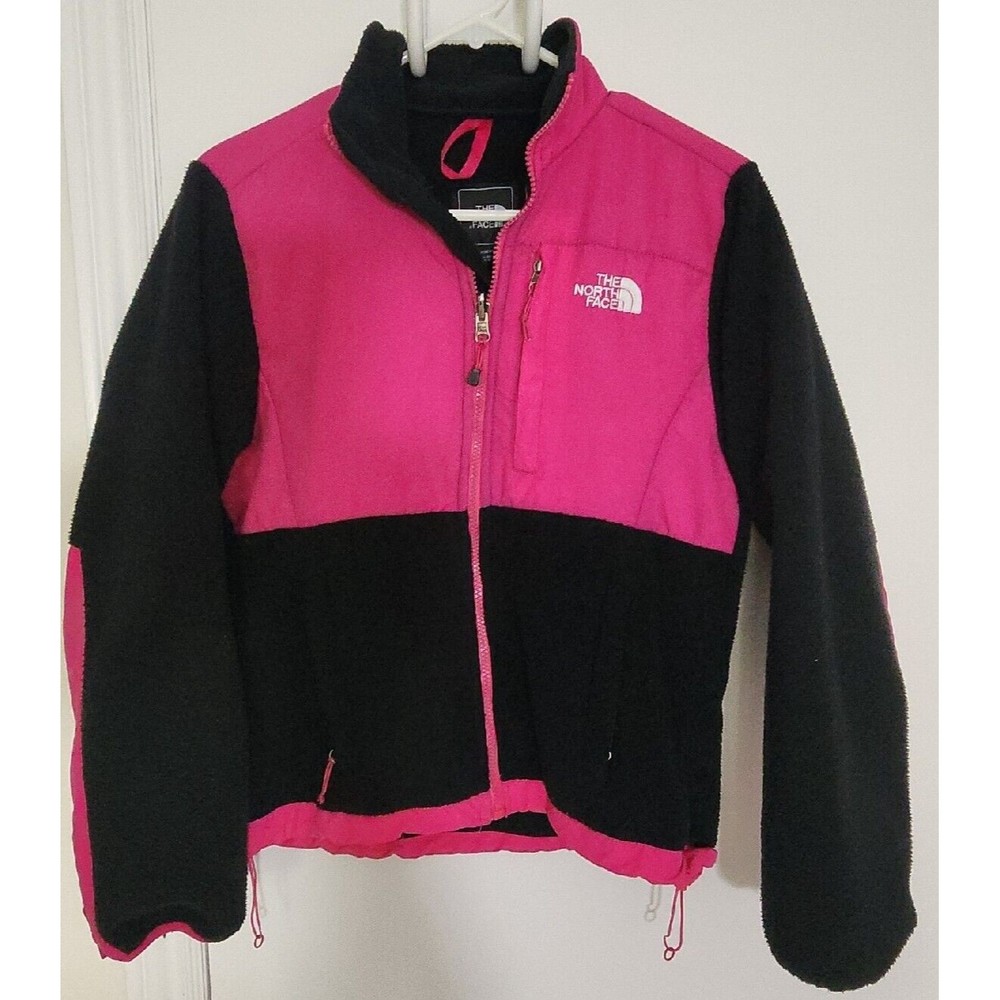 The North Face pink / black Women’s Fleece Denali Jacket
